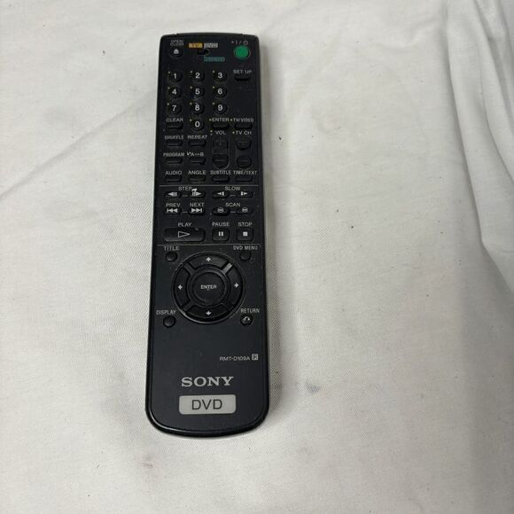 Sony RMT-D109A Remote Control for DVD Player DVP-S33 DVP-S330 Original Tested - Picture 1 of 2